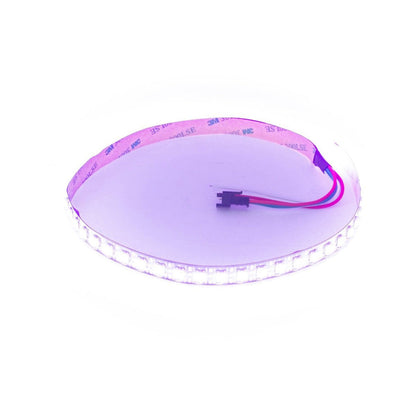 WS2812B 96 LED/m RGB Addressable LED Pixel Strip Light 5V DC Programmable - Electra Traders | Electronic Components & Gadgets India