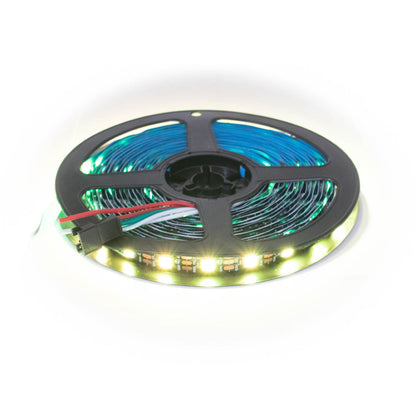 WS2813 RGB Addressable LED Pixel Strip Light 5V DC Programmable 5 Meter - Electra Traders | Electronic Components & Gadgets India