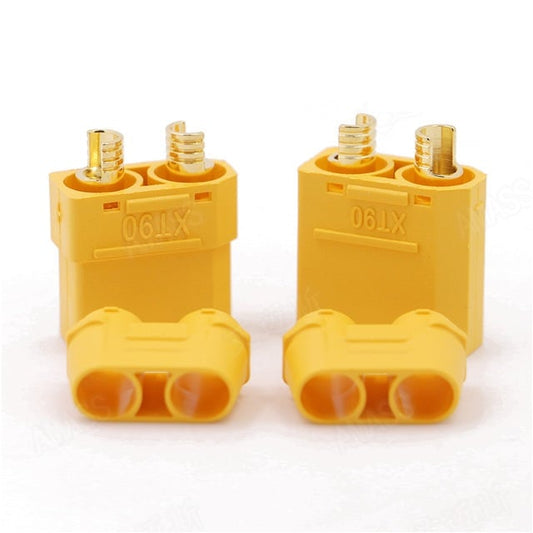 XT90 Male/Female Connector with Housing â€“ 1 Pair - Electra Traders | Electronic Components & Gadgets India