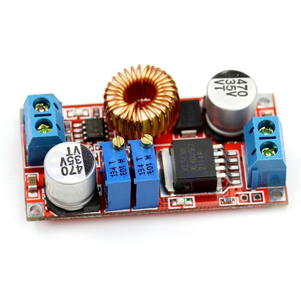XL4015E1 Constant Current/ Constant Voltage 5A Lithium Charger DC-DC Step Down Adjustable Module - Electra Traders | Electronic Components & Gadgets India