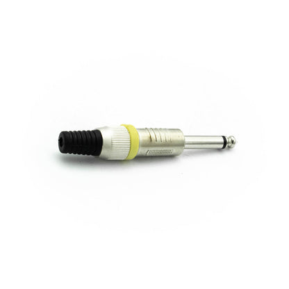 Zinc Alloy 6.35mm Mono Plug Male - Electra Traders | Electronic Components & Gadgets India