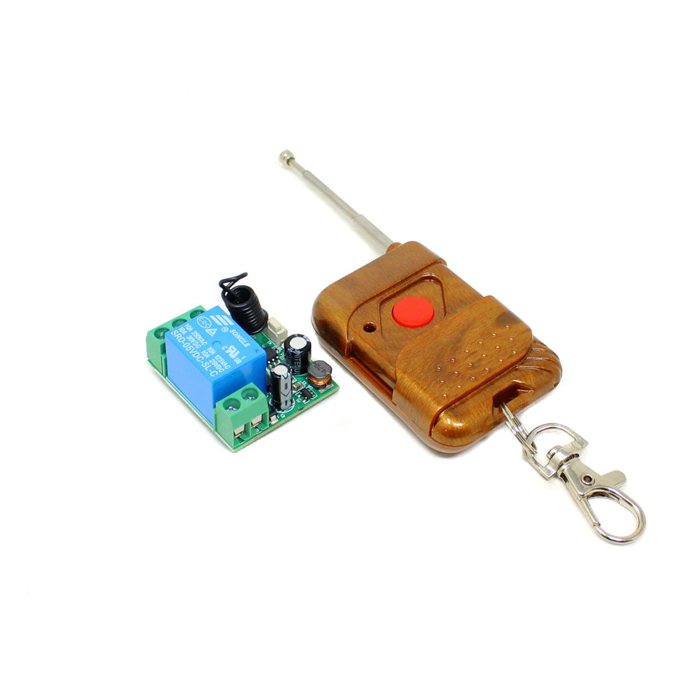 433 Mhz 5V-12V 1 Channel Relay Module Wireless Remote Control Switch - Electra Traders | Electronic Components & Gadgets India