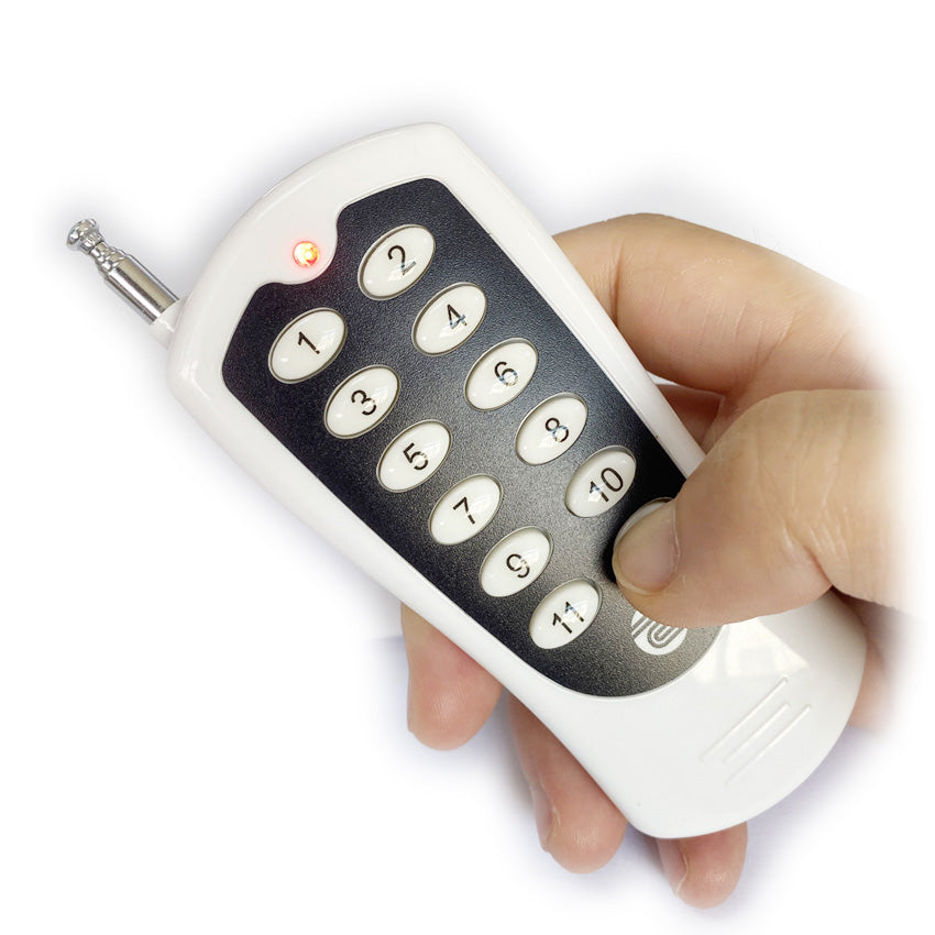 1000m Long Range 12 Channel 433MHz RF Wireless Remote Control - Electra Traders | Electronic Components & Gadgets India