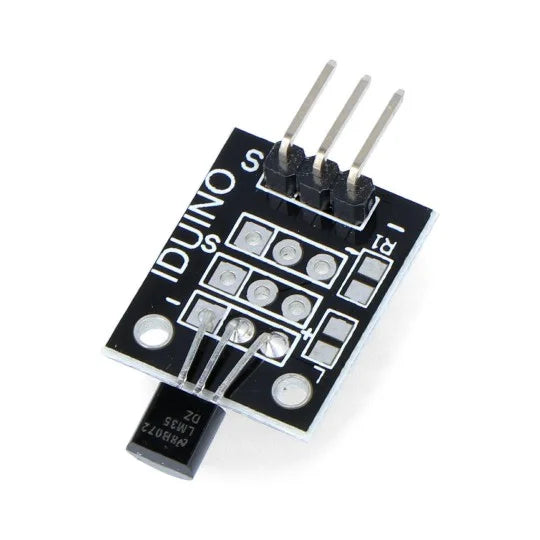 LM35 temperature sensor Module - Electra Traders | Electronic Components & Gadgets India