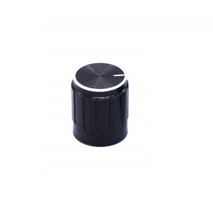 Potentiometer Knob Rotary Switch Cap Black Color - Electra Traders | Electronic Components & Gadgets India