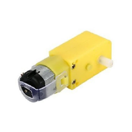 100 RPM Dual Shaft BO Motor-Straight - Electra Traders | Electronic Components & Gadgets India