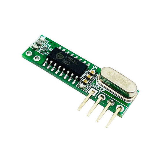 RXB12 433MHz Super-heterodyne Wireless Receiver Module For Remote Control - Electra Traders | Electronic Components & Gadgets India