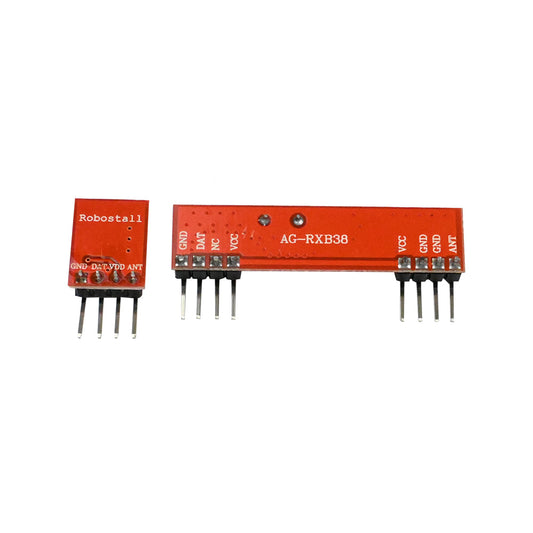 433MHz Transmitter and Receiver Wireless Module - Electra Traders | Electronic Components & Gadgets India