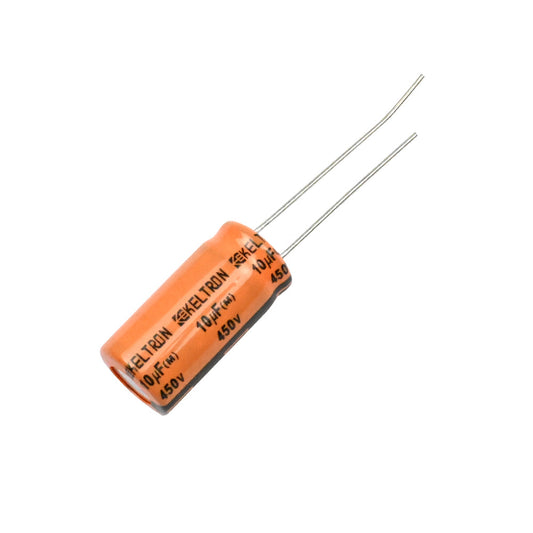 10uf 450V Electrolytic Capacitor - Electra Traders | Electronic Components & Gadgets India