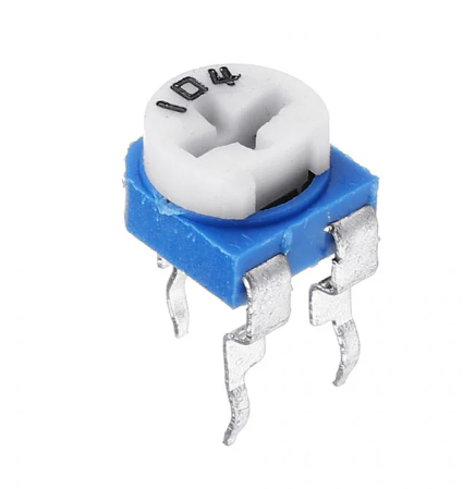 RM065 100K Ohm Potentiometer Resistor - Electra Traders | Electronic Components & Gadgets India