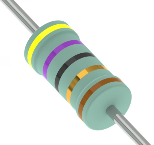 WS2M47R0J 47 Ohm 2W Wirewound Resistor - Electra Traders | Electronic Components & Gadgets India