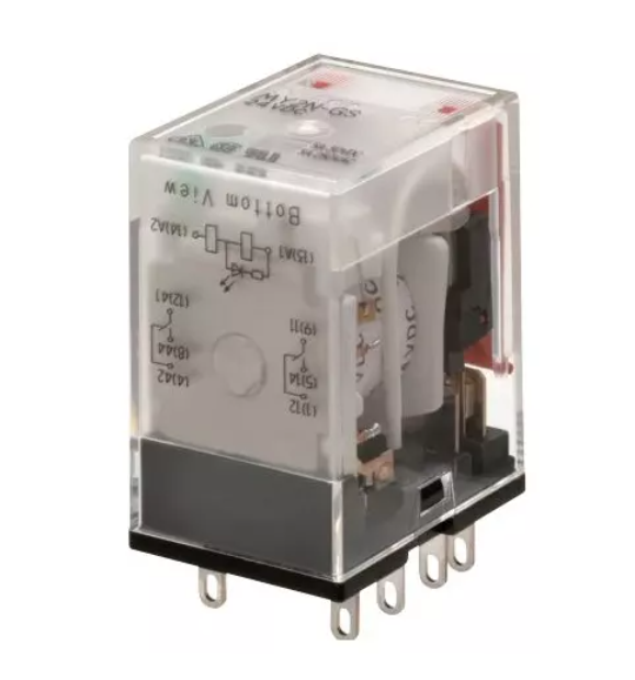 Omron 24 VDC Relay MY2N-GS DC24 - Electra Traders | Electronic Components & Gadgets India