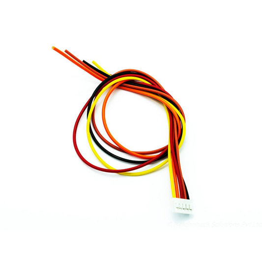 Wurth 5 Pin 2.0mm JST Female Connector with 20 AWG Wire - Electra Traders | Electronic Components & Gadgets India