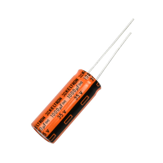1000uf 35V Electrolytic Capacitor - Electra Traders | Electronic Components & Gadgets India
