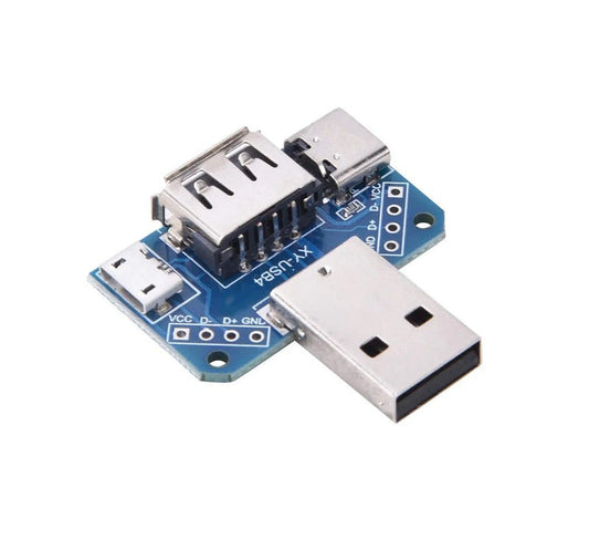 XY-USB4 4 in 1 USB Adapter Module - Electra Traders | Electronic Components & Gadgets India
