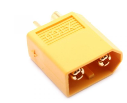 XT60 Male Connectors - Electra Traders | Electronic Components & Gadgets India