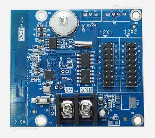 HD W00 LED Scrolling Display Wifi Controller Card - Electra Traders | Electronic Components & Gadgets India