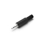 2.5mm Stereo Audio Jack Connector Male (Pack of 5)