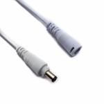 DC Male & Female Connector Pair with Locking Mechanism for CCTV and Lighting Power Adapter (Pack of 5)