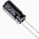 47µF 25V Electrolytic Capacitor (Pack of 100)