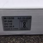 12V 20A SMPS Power Supply (MJF-12V-200B) | 240V AC Input to 12V DC Output